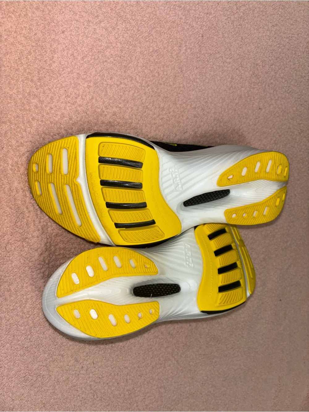 Newton Black and Yellow Running Shoes - Picture 9 of 11